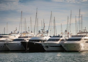 Image of 5 best yachts on body of water.